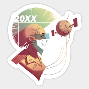 Cyberpunk dreams Sticker